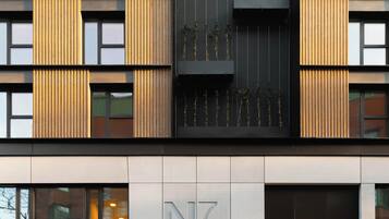 Fassade der Unterkunft