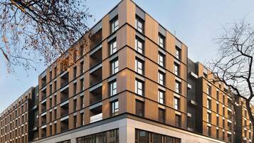 Fassade der Unterkunft