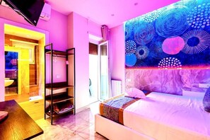 Comfort Double Room, Balcony, Courtyard View - Bed Cinecittadue (Rome)