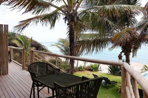 Deluxe Double Room | Terrace/patio - Pousada Vila Corada (Tibau do Sul)