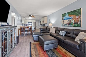 Condo, 3 Bedrooms | Living area - Sea Cloisters 101e 3 Bedroom Condo (North Myrtle Beach)