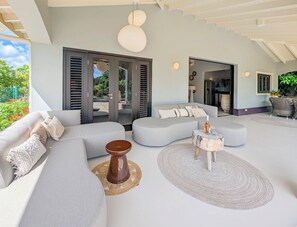 Terrace/patio - Villa Bon Bini Verde -Blue Bay Golf & Beach Resort (Sint Michiel)