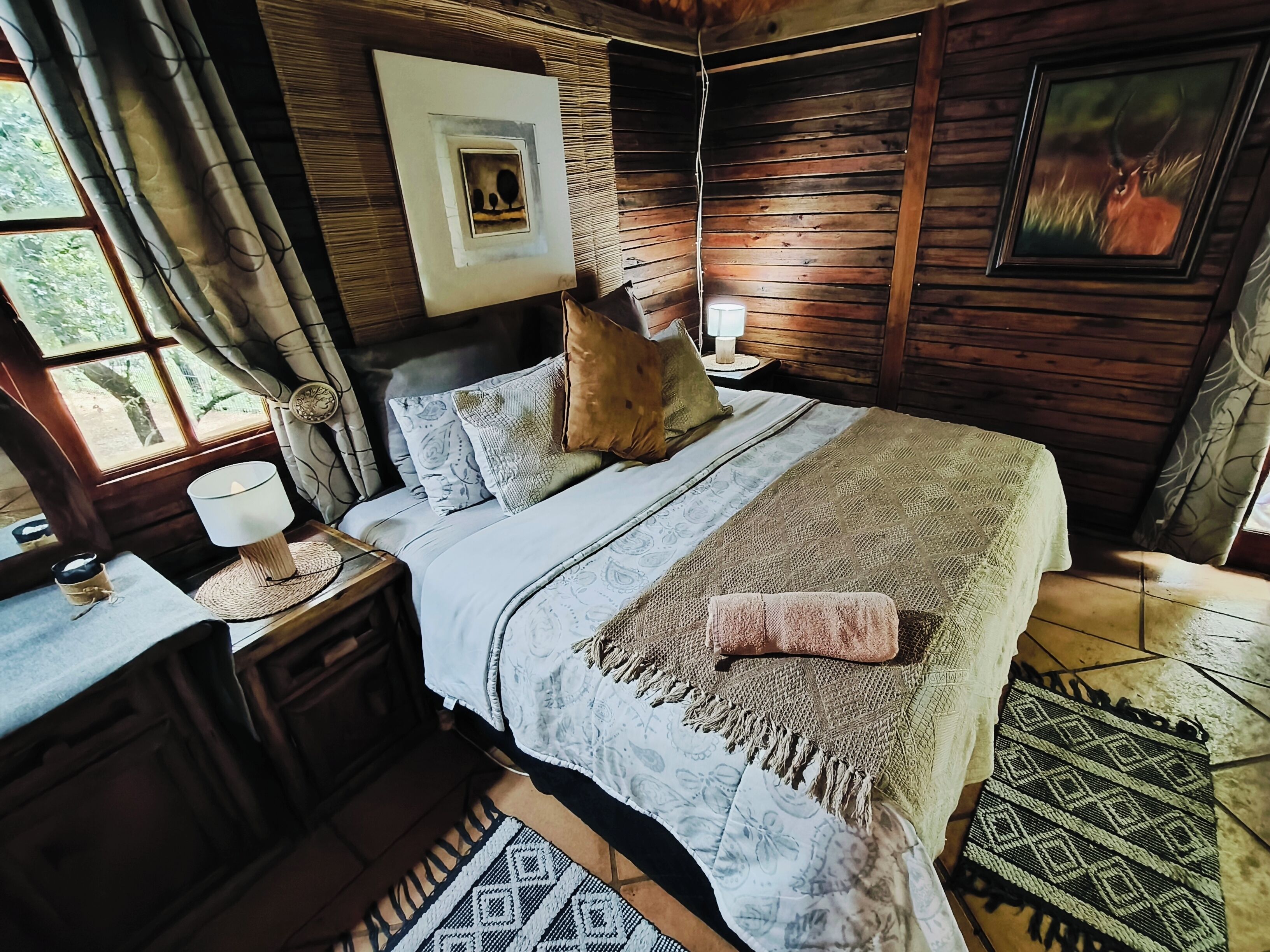 Casa de campo familiar, vista a la montaña | Tabla de planchar con plancha 