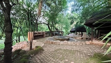 Familien-Ferienhaus, Bergblick | Terrasse/Patio