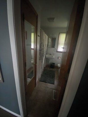 Towels, soap, toilet paper