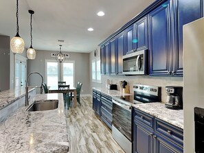 Fridge, microwave, oven, stovetop - Nothin But Time | Pet Friendly, Near Beach, Fenced Yard + Pool (Panama City Beach)