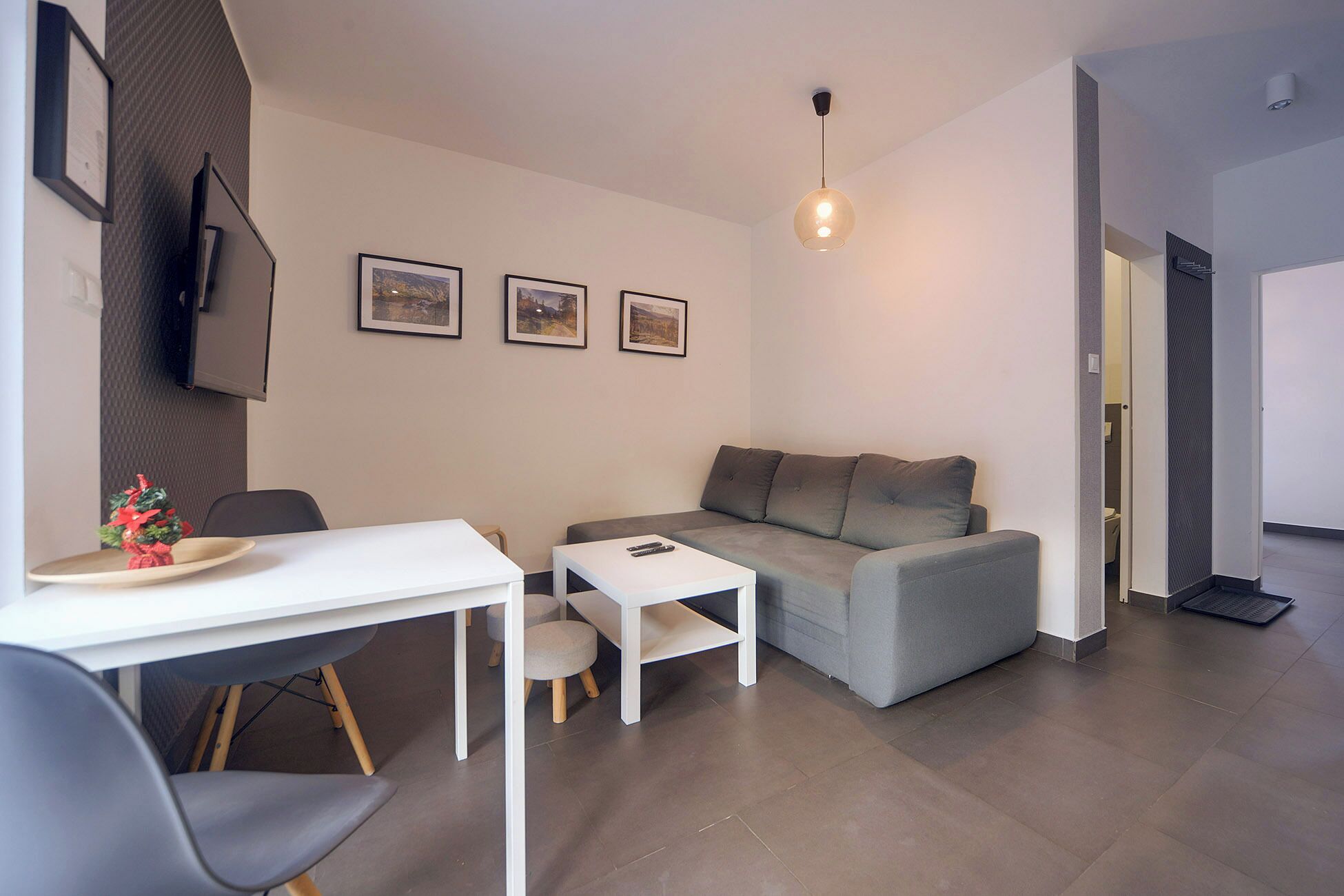 Apartamento, vista para a montanha, no piso térreo | Área de estar