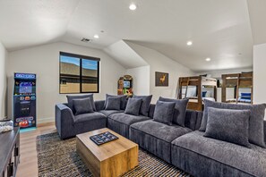 Interior - Family Flagstaff Retreat with Hot Tub, Arcade Games, Fenced Yard & Office (Flagstaff)