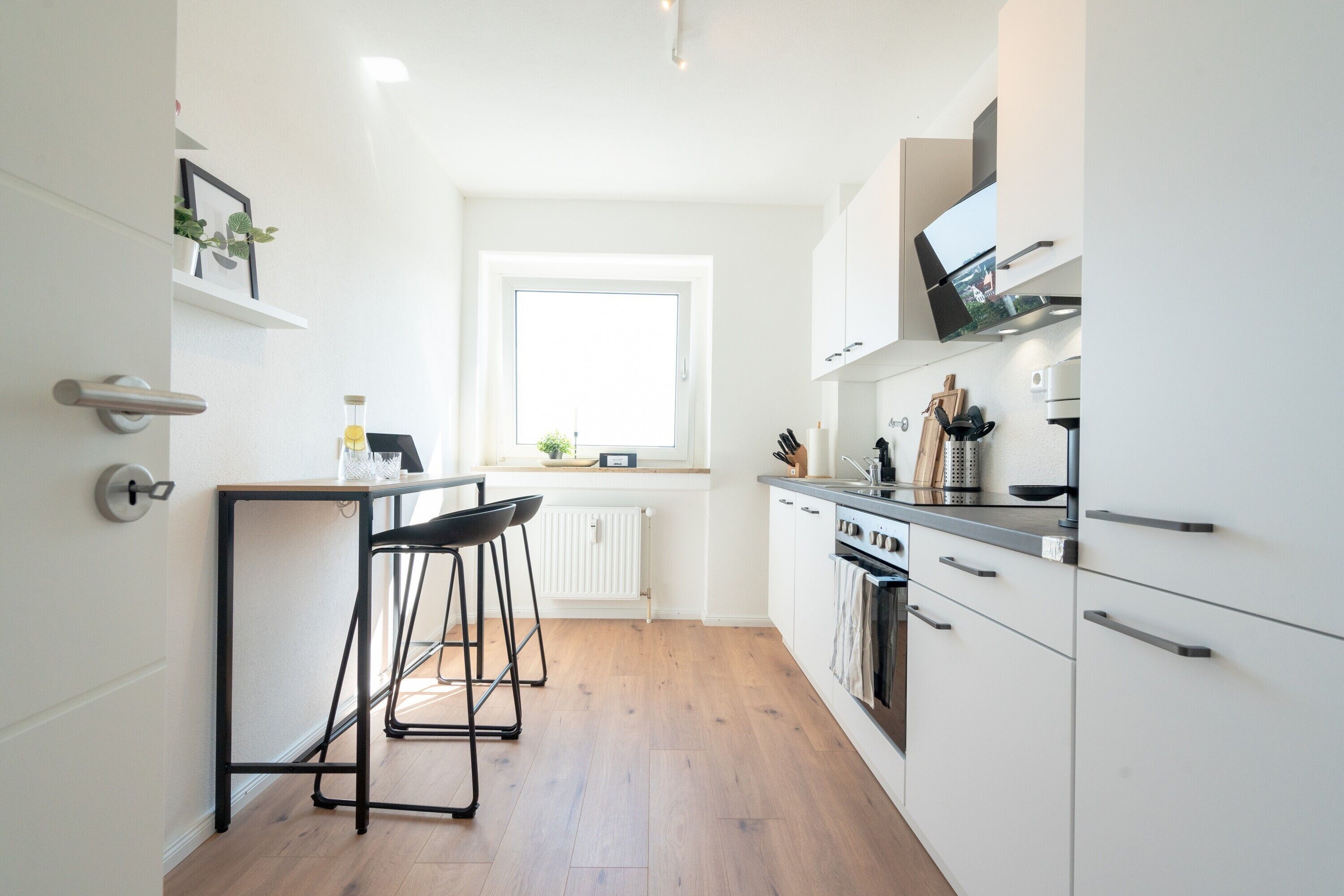 Kühlschrank, Ofen, Herdplatte, Geschirrspüler