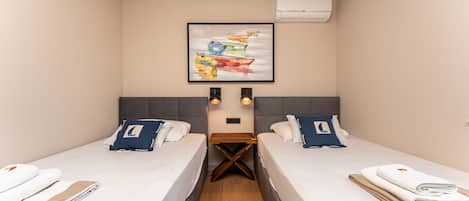 6 chambres, lits bébé (gratuits), draps fournis