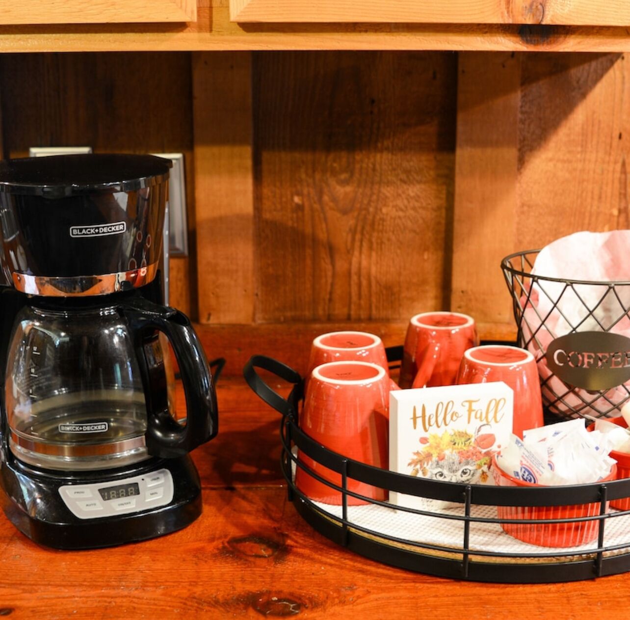 Kaffe og/eller kaffemaskin