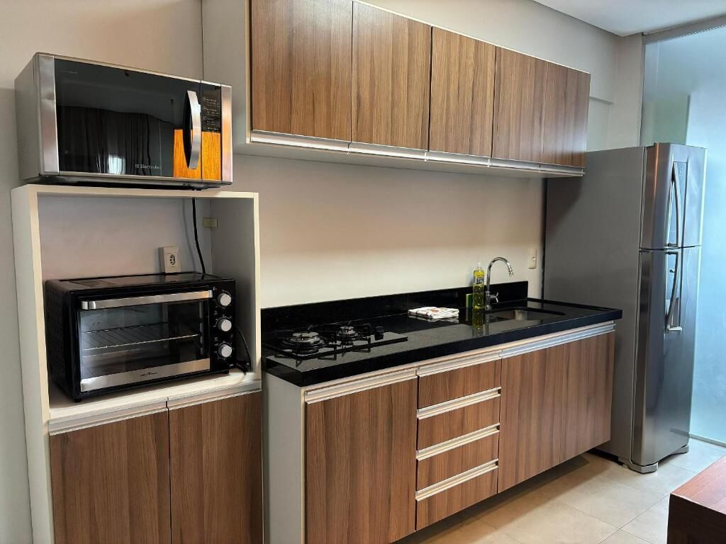 Comfort Apartment, Balcony, City View | Private kitchen