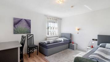 2 bedrooms, WiFi, bed sheets