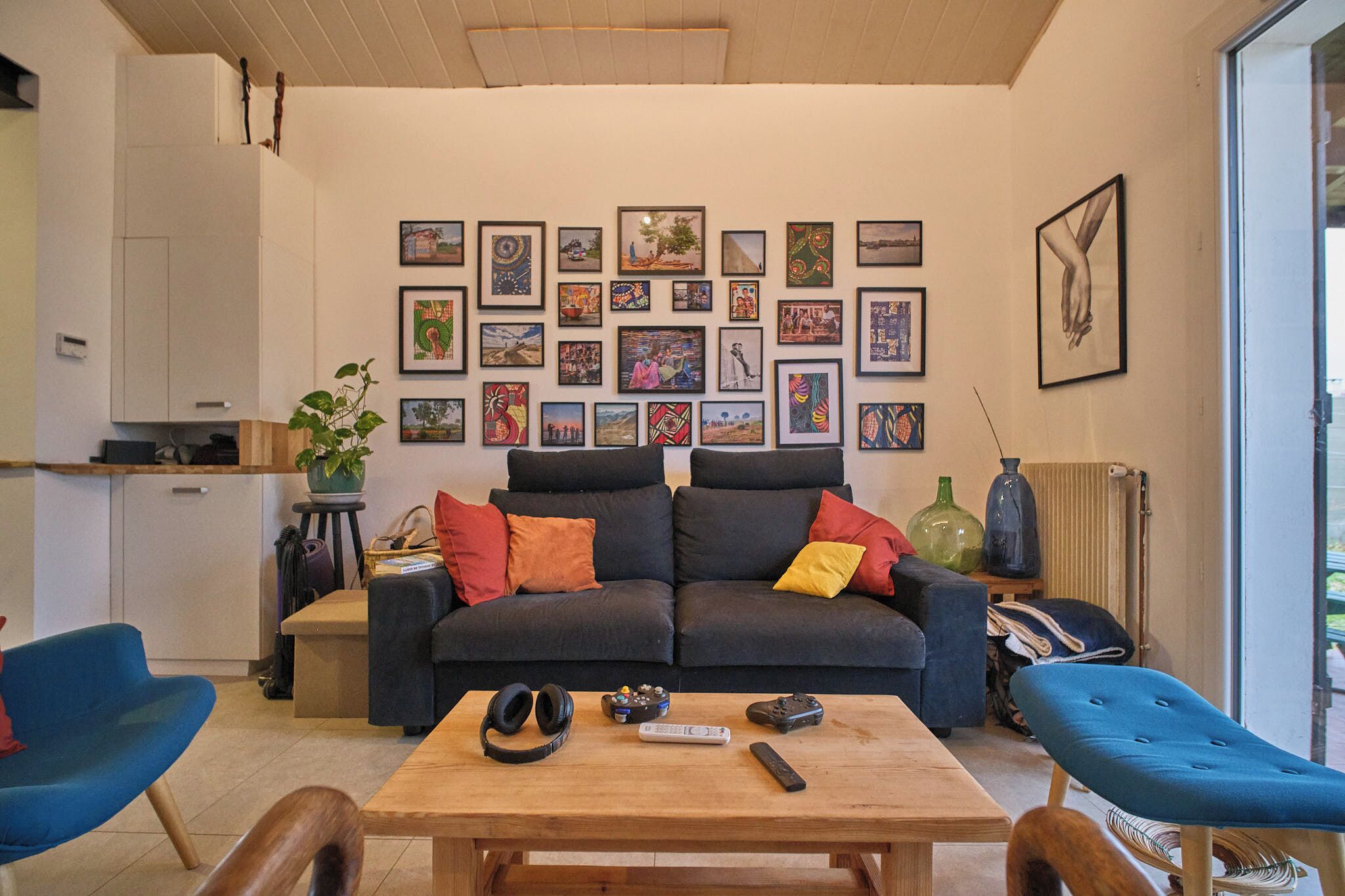 Video games, ping pong, video library