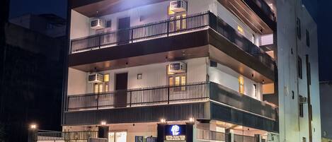 Façade de l’hébergement