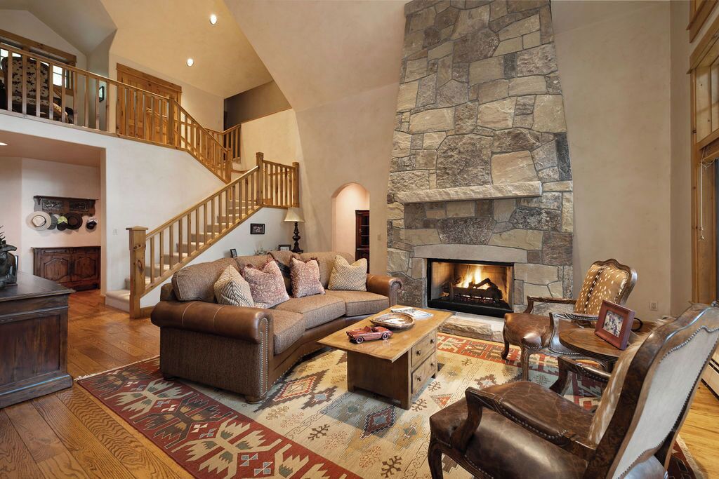 TV connectée, cheminée