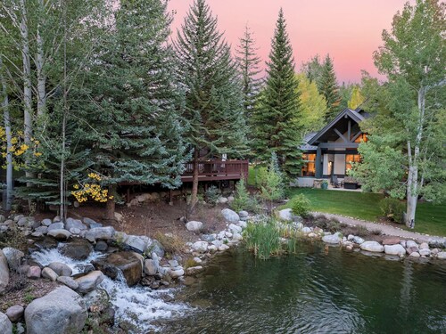 New Listing! Arrowhead Luxury Home | Private Pond | Fire Pit + Pool Table