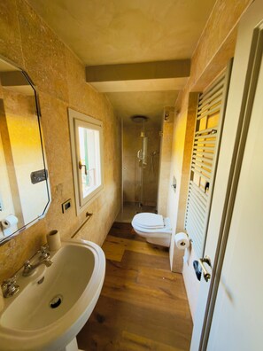 Shower, hair dryer, bidet, towels - Terrace and beautiful views of FLORENCE (Firenze)