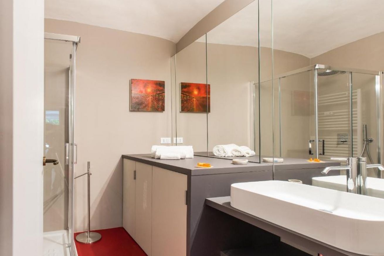 Doccia, asciugacapelli, bidet, asciugamani