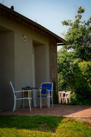 Outdoor dining - Ushuaïa Villages-Domaine de Scott Duplex Spruce 25 (Montigny-en-Morvan)