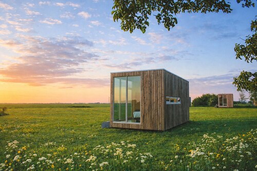 Weidesuite bij Leeuwarden. Natuur en 11stedenwater