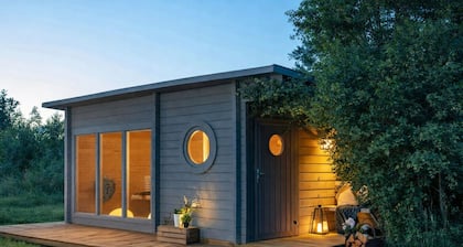 Tiny House Cabin in de weilanden bij Leeuwarden