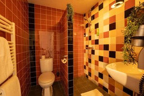 Bathroom - Tuinkamer Weidumerhout nabij Leeuwarden (Weidum)