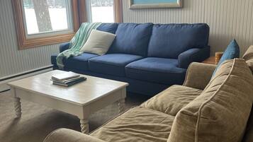 TV connectée, lecteur de DVD, livres, vidéothèque