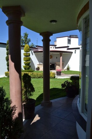 Garden view - Hotel La Aurora (Huamantla)