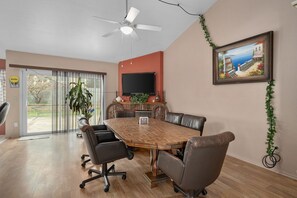 Dining - Spacious 4BR Family Home Near Airport and Stadium (Ontario)