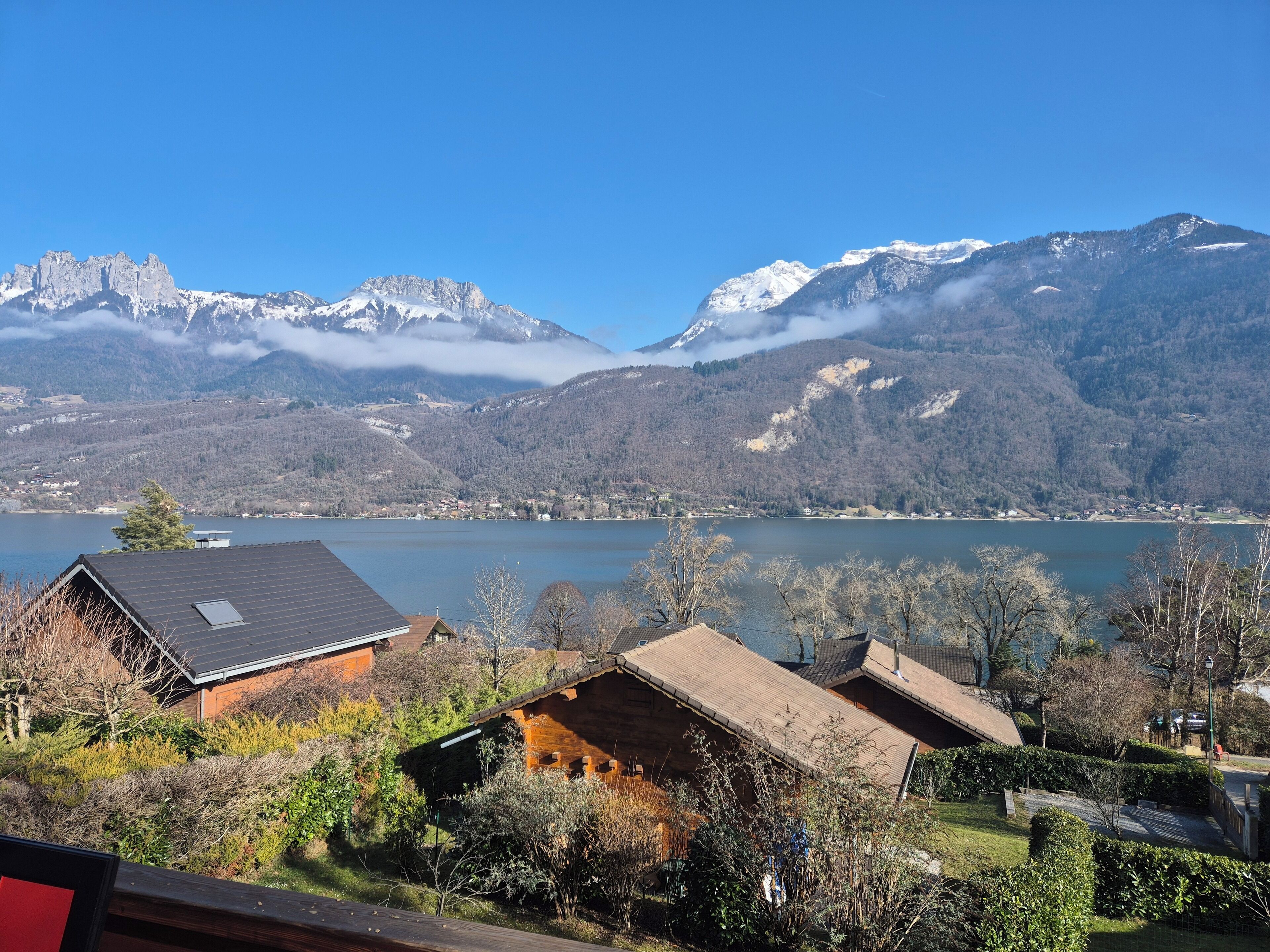 Vue depuis l’hébergement