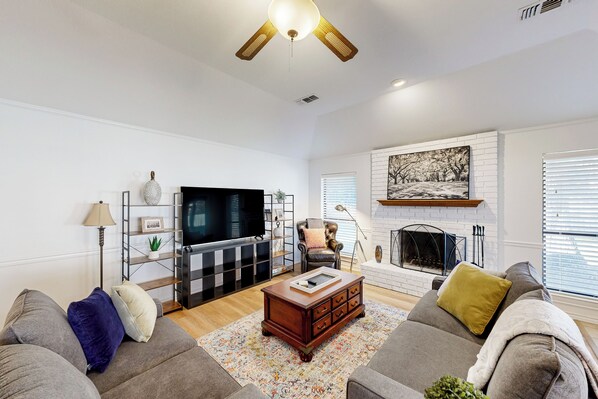 Interior - Near Lake & Beach: Welcoming Home w/ Patio (Azle)