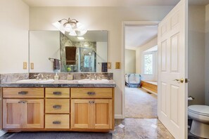 House (4 Bedrooms) | Interior - Cozy Cabin w/ Jetted Tub & Dog-friendly (Arnold)