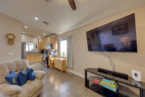 House (3 Bedrooms) | Front of property - Patio Hangouts! Bullhead City Home Near Casinos (Bullhead City)