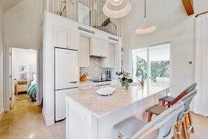 House (2 Bedrooms) | Interior - Eco-chic Lake Somerville Area Farmhouse w/ Porch (Brenham)