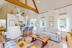 House (2 Bedrooms) | Interior - Eco-chic Lake Somerville Area Farmhouse w/ Porch (Brenham)