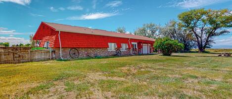 Fachada de la propiedad