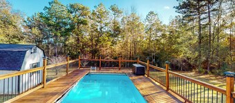 Private Pool! Nat'l Forest Retreat on 1 Acre
