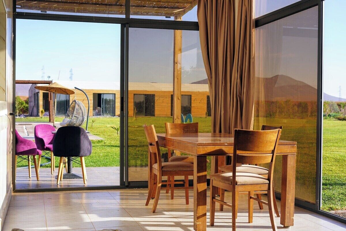 Family Chalet, Garden View | Living area | Computer monitors, printers