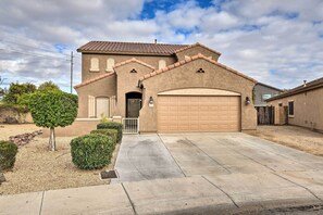 Fachada de la propiedad