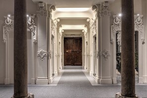 A szálláshely bejárata