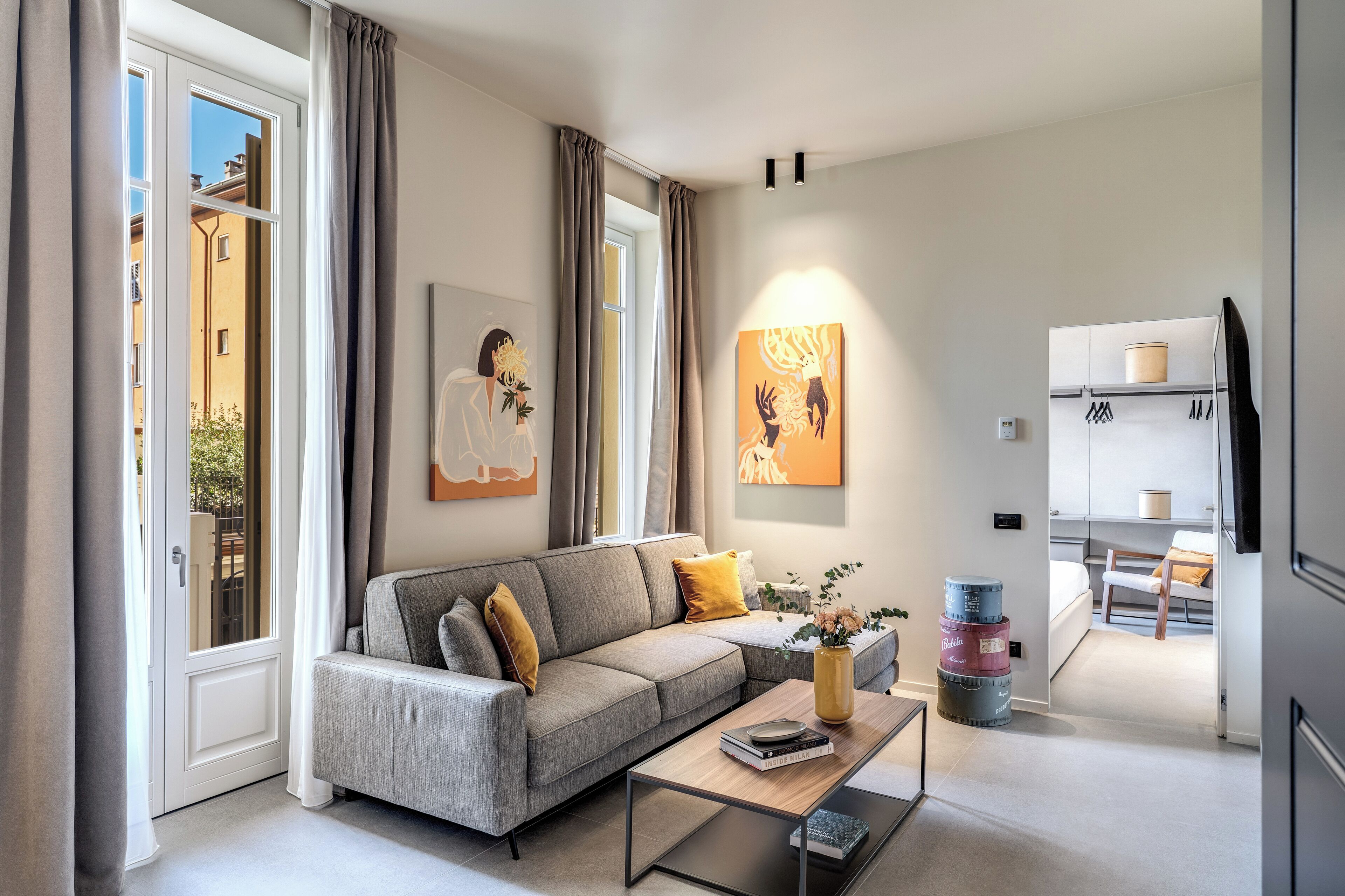 Appartement (1 Bedroom) | Coin séjour