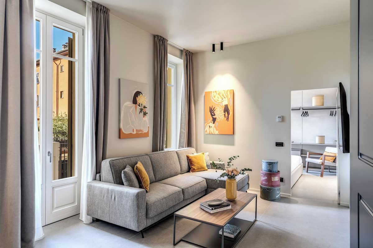 Appartement (1 Bedroom) | Coin séjour