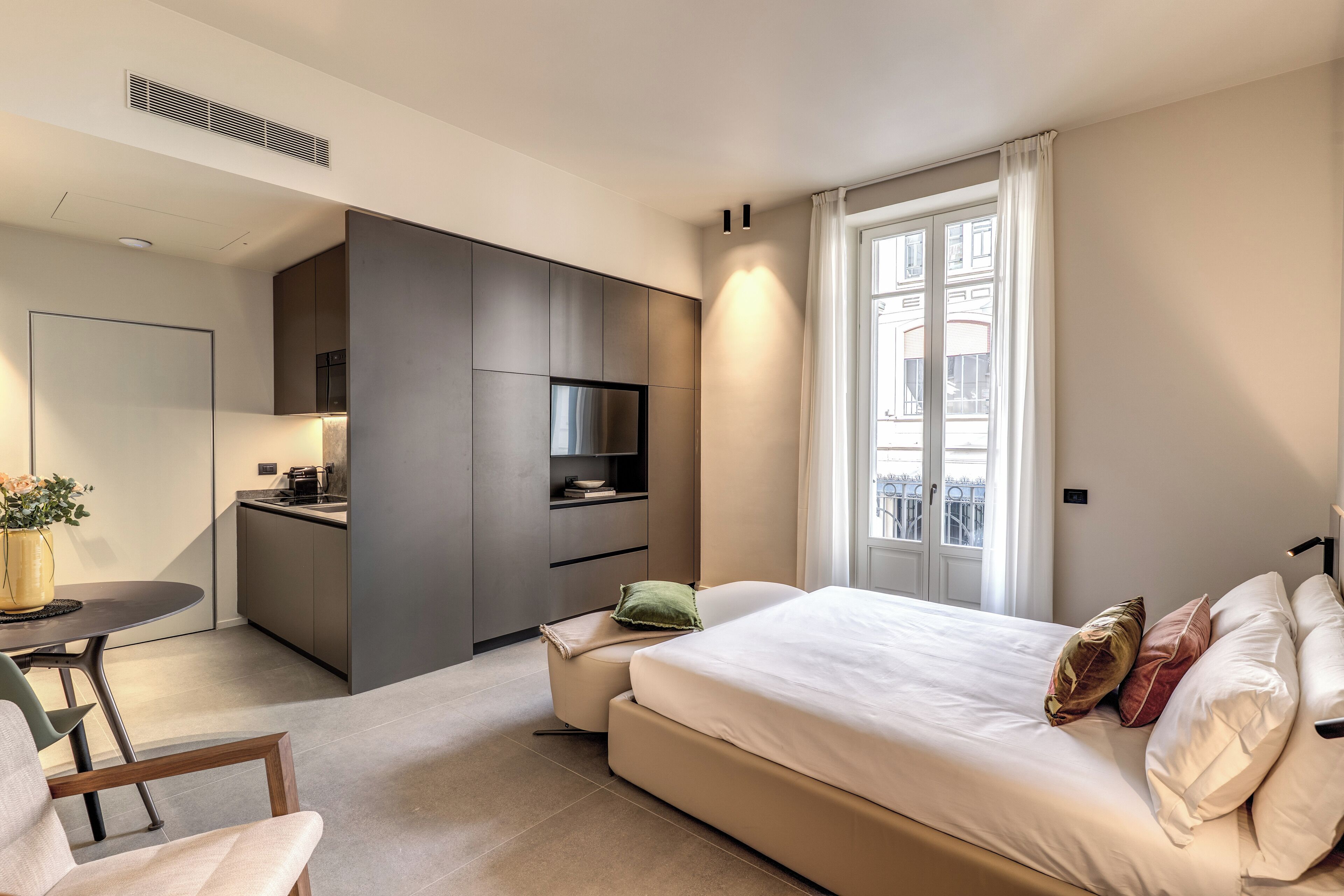 開放式客房 (1 Bedroom) | 1 間睡房、熨斗/熨衫板、床單