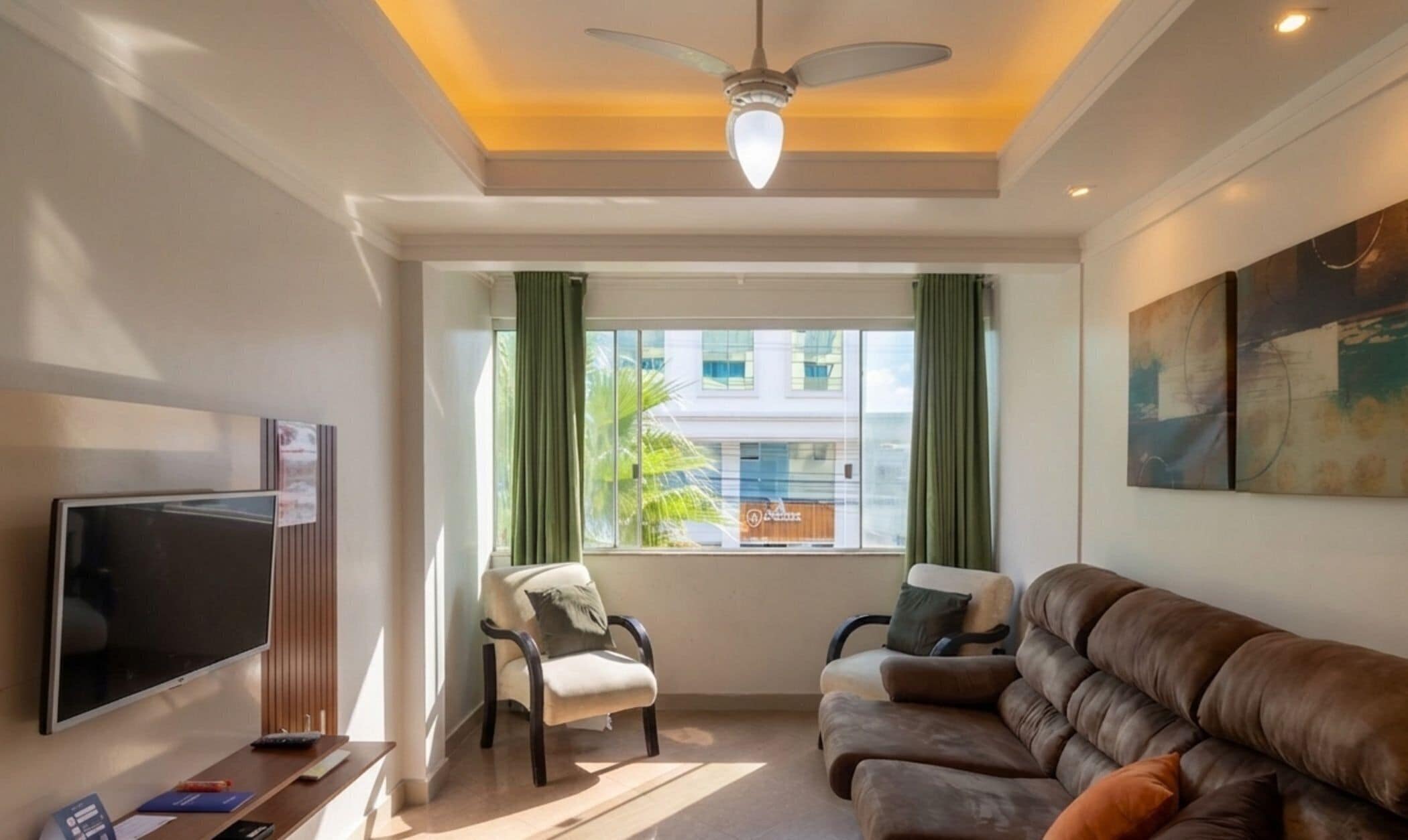Apartamento básico | Área de estar