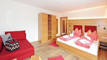 Safe på rommet, wi-fi (inkludert) og sengetøy