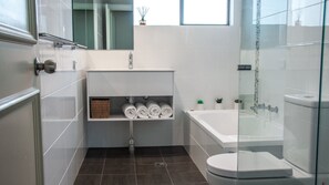 Dusche, Handtücher