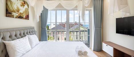 Huvila, siivous, näköala puutarhaan | Silitysrauta/-lauta, ilmainen Wi-Fi