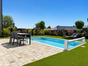Una piscina climatizada