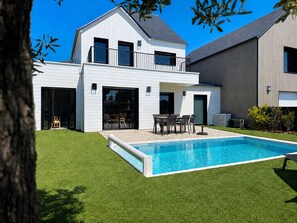 Una piscina climatizada